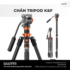 CHÂN TRIPOD CHỤP ẢNH K&F
