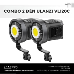 COMBO 2 ĐÈN ULANZI VL120C