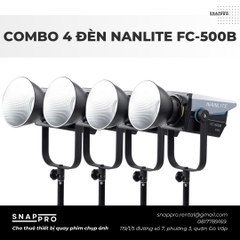 COMBO 4 ĐÈN LED NANLITE 500W
