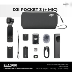 DJI Pocket 3 (+ Mic)