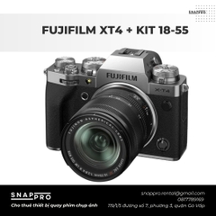 Combo Fujifilm XT4 + Kit 18-55