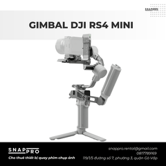 GIMBAL RS4 MINI ( COMBO TRACKING + TAY CAM PHU )