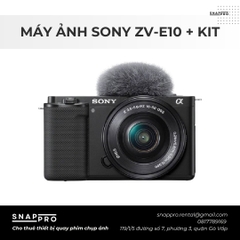 MÁY ẢNH SONY ZVE10 + KIT