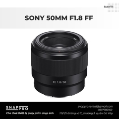 Lens Sony 50mm F1.8