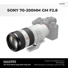 LENS SONY FE 70-200MM GM F2.8