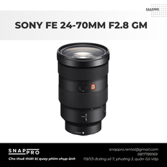 LENS SONY 24-70MM GM 2.8