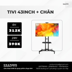 Tivi 43inch + Chân