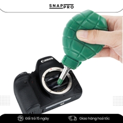Bóng Thổi Bụi Cực Mạnh Vệ Sinh Máy Ảnh Hình Lựu Đạn | Bóng Thổi Bụi Lens, Camera, Bàn Phím | SNAPRO