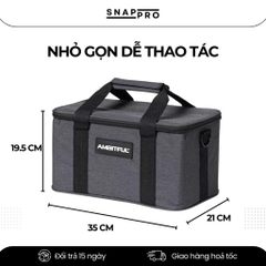 Túi Đựng Thiết Bị Chụp Ảnh – Túi Đựng Đèn Studio, Phụ Kiện Camera Chống Sốc, Chống Nước Nhẹ