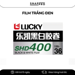 Film Trắng Đen Lucky SHD400 135 | Phim Máy Ảnh Film ISO 400 | Black & White Film 36 Tấm