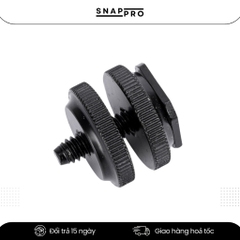 Hot shoe Mở Rộng Ốc 1/4 Cho Máy Ảnh – Ngàm Kết Nối Phụ Kiện Flash, Mic, Monitor, Wireless