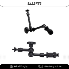 Magic Arm 7 inch 11 inch - Tay Đỡ Camera Gắn Monitor Đèn LED Micro Xoay 360 Đa Năng Chắc Chắn, Đa Dụng