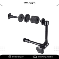 Magic Arm 7 inch 11 inch - Tay Đỡ Camera Gắn Monitor Đèn LED Micro Xoay 360 Đa Năng Chắc Chắn, Đa Dụng