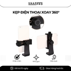 Kẹp Điện Thoại Xoay 360° [Loại 1] – Ngàm Gắn Tripod, Gimbal, Giá Đỡ Livestream, Quay Phim Chụp Ảnh