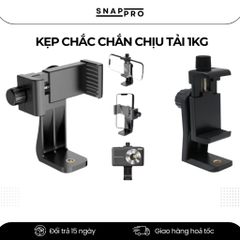 Kẹp Điện Thoại Xoay 360° [Loại 1] – Ngàm Gắn Tripod, Gimbal, Giá Đỡ Livestream, Quay Phim Chụp Ảnh
