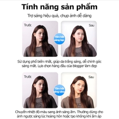 Hắt Sáng 5 Trong 1 110cm – Tấm Tản Sáng Chụp Ảnh, Quay Phim Studio (Trắng/Bạc/Vàng/Đen/Xuyên Sáng)