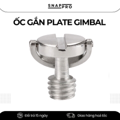 Ốc 1/4 Gắn Gimbal & Plate Chân Máy – Ốc Vặn Chuẩn Tripod Gắn Máy Ảnh, Gimbal
