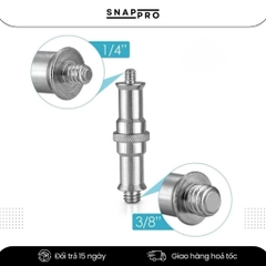 Ốc Chân Đèn Studio Gắn Đèn Máy Ảnh Spigot 1/4 – 3/8 Gắn Đèn LED Flash Tripod