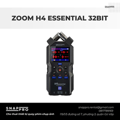 Máy Ghi Âm Zoom H4essential 32-Bit