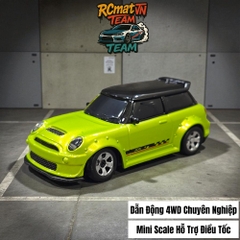 FAYEE FQD53 / FQD55 – Xe Drift RC Mini 1:64 4WD, Đèn LED, Siêu Tốc, RTR Full Set