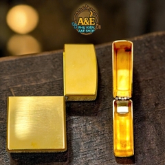 Vỏ Case Zippo Đồng Nguyên Khối Mẫu Honda CB67, Quà Tặng Sưu Tầm