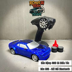 Xe RC Drift Drag Racing Battle 4WD 1:20 Điều Khiển Từ Xa –  với Đèn LED - Kết nối App Bluetooth