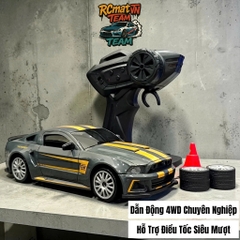 Xe Drift Điều Khiển Mini Drift Racing 4WD 2.4GHz RTR Có Đèn LED Tốc Độ Cao