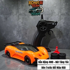Xe Điều Khiển Từ Xa Drift Car Tỷ Lệ , 1:20 , Đồ Chơi RC Tốc Độ Cao , Đèn Led Cực Đẹp , Sóng 2.4GH