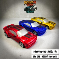 Xe RC Drift Drag Racing Battle 4WD 1:20 Điều Khiển Từ Xa –  với Đèn LED - Kết nối App Bluetooth