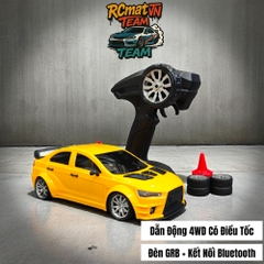 Xe RC Drift Drag Racing Battle 4WD 1:20 Điều Khiển Từ Xa –  với Đèn LED - Kết nối App Bluetooth