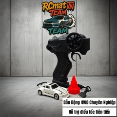 Mini Desktop RC Drift Car KF20-A 1:64 Tỷ Lệ – 4WD 4 Bánh Tải, Điều Khiển Từ Xa 2.4GHz – Siêu Phong Cách Drift