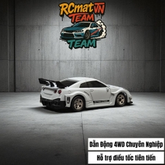 Xe Mini RC Tỷ Lệ 1/64 – Điều Khiển Từ Xa 2.4GHz, 4WD, Tốc Độ 15 km/h, Đèn LED – Xe Đua Bàn Làm Việc Cho Người Lớn & Trẻ Em - 3601/3602