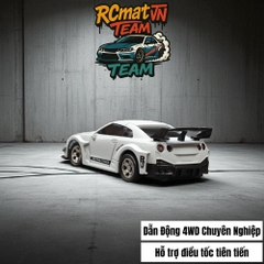Xe Mini RC Tỷ Lệ 1/64 – Điều Khiển Từ Xa 2.4GHz, 4WD, Tốc Độ 15 km/h, Đèn LED – Xe Đua Bàn Làm Việc Cho Người Lớn & Trẻ Em - 3601/3602