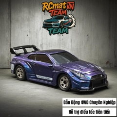 Xe Mini RC Tỷ Lệ 1/64 – Điều Khiển Từ Xa 2.4GHz, 4WD, Tốc Độ 15 km/h, Đèn LED – Xe Đua Bàn Làm Việc Cho Người Lớn & Trẻ Em - 3601/3602