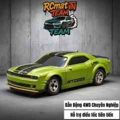 Xe Mini RC Tỷ Lệ 1/64 – Điều Khiển Từ Xa 2.4GHz, 4WD, Tốc Độ 15 km/h, Đèn LED – Xe Đua Bàn Làm Việc Cho Người Lớn & Trẻ Em - 3601/3602