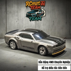 Xe Mini RC Tỷ Lệ 1/64 – Điều Khiển Từ Xa 2.4GHz, 4WD, Tốc Độ 15 km/h, Đèn LED – Xe Đua Bàn Làm Việc Cho Người Lớn & Trẻ Em - 3601/3602