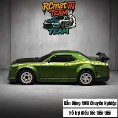 Xe Điều Khiển Từ Xa Mini Tỷ Lệ 1:64 – Drift 4WD, 2.4GHz, Xe Đua Bàn Làm Việc Với Đèn LED - XC165