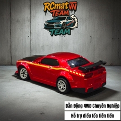 Xe Điều Khiển Từ Xa Mini Tỷ Lệ 1:64 – Drift 4WD, 2.4GHz, Xe Đua Bàn Làm Việc Với Đèn LED - XC165