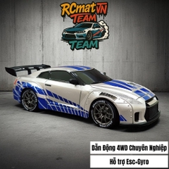 XE RC DRIFT CAR 4WD ĐIỀU KHIỂN TỪ XA DRIFT RACING 1:24 CÓ GYRO -SERVO -  7.4 VOL