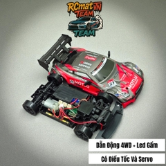 Xe RC ENOZE 8803/8804/8805 RTR – Tỉ lệ 1:24, 4WD, tốc độ 30 km/h, điều khiển 2.4GHz & điều khiển qua APP + đèn LED + Servo 9g