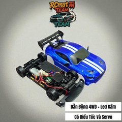 Xe RC ENOZE 8803/8804/8805 RTR – Tỉ lệ 1:24, 4WD, tốc độ 30 km/h, điều khiển 2.4GHz & điều khiển qua APP + đèn LED + Servo 9g