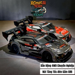 Xe Điều Khiển RC Drift 1/24 4WD 30 km/h – LED Tốc Độ Cao, Đua Mini GTR, Điều Khiển 2.4G, Quà Tặng Đồ Chơi RC