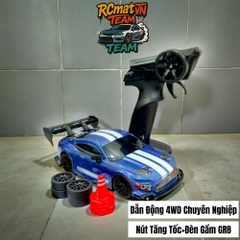 Xe Điều Khiển RC Drift 1/24 4WD 30 km/h – LED Tốc Độ Cao, Đua Mini GTR, Điều Khiển 2.4G, Quà Tặng Đồ Chơi RC