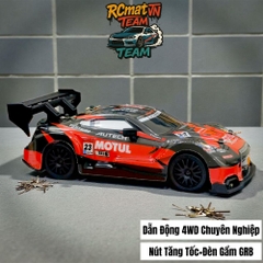 Xe Điều Khiển RC Drift 1/24 4WD 30 km/h – LED Tốc Độ Cao, Đua Mini GTR, Điều Khiển 2.4G, Quà Tặng Đồ Chơi RC