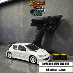 Xe RC Drift 4WD tỉ lệ 1:28 – LDR/C LD2801 với điều khiển 2.4GHz & khả năng drift cực “ngầu”  - LD2801/LD2803/LD2804