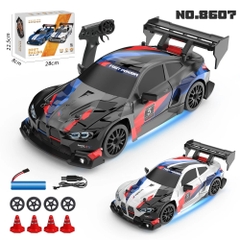 Xe Điều Khiển RC Drift 1/24 4WD 30 km/h – LED Tốc Độ Cao, Đua Mini GTR, Điều Khiển 2.4G, Quà Tặng Đồ Chơi RC