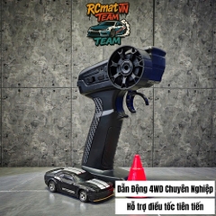 Xe Mini RC Tỷ Lệ 1/64 – Điều Khiển Từ Xa 2.4GHz, 4WD, Tốc Độ 15 km/h, Đèn LED – Xe Đua Bàn Làm Việc Cho Người Lớn & Trẻ Em - 3601/3602