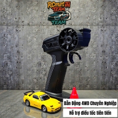 Xe Mini RC Tỷ Lệ 1/64 – Điều Khiển Từ Xa 2.4GHz, 4WD, Tốc Độ 15 km/h, Đèn LED – Xe Đua Bàn Làm Việc Cho Người Lớn & Trẻ Em - 3601/3602