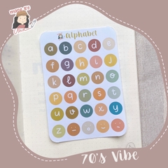 Sticker chữ trang trí sổ tay, Bullet Journal - MADE BY AHN thiết kế