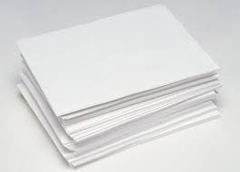 Giấy decal A4 in nhãn vở, stickers đế trắng, dày mỏng